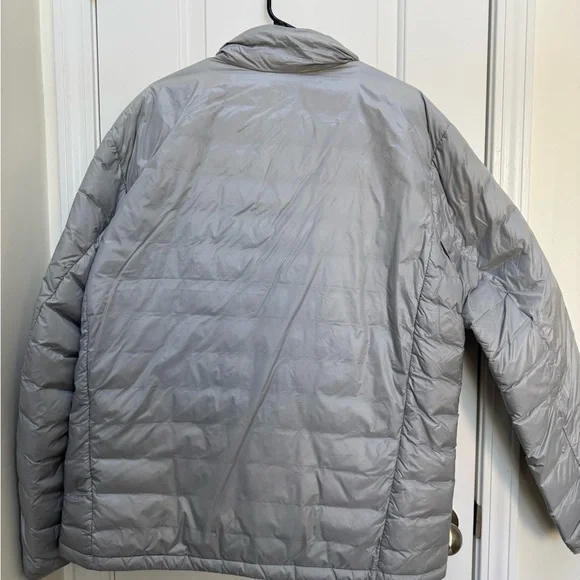 90% Goose Down Columbia Silver Omni Heat Infinity Jacket - Picture 4 of 4